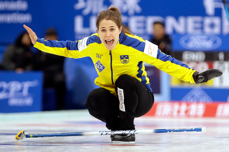Anna Hasselborg of Sweden. Photo: Mark Schiefelbein/AP